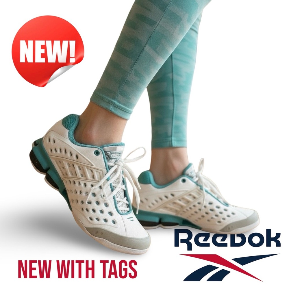 🆕 NWT - REEBOK PLAY DRY LINING - TENNIS SHOE - SIZE 8.5